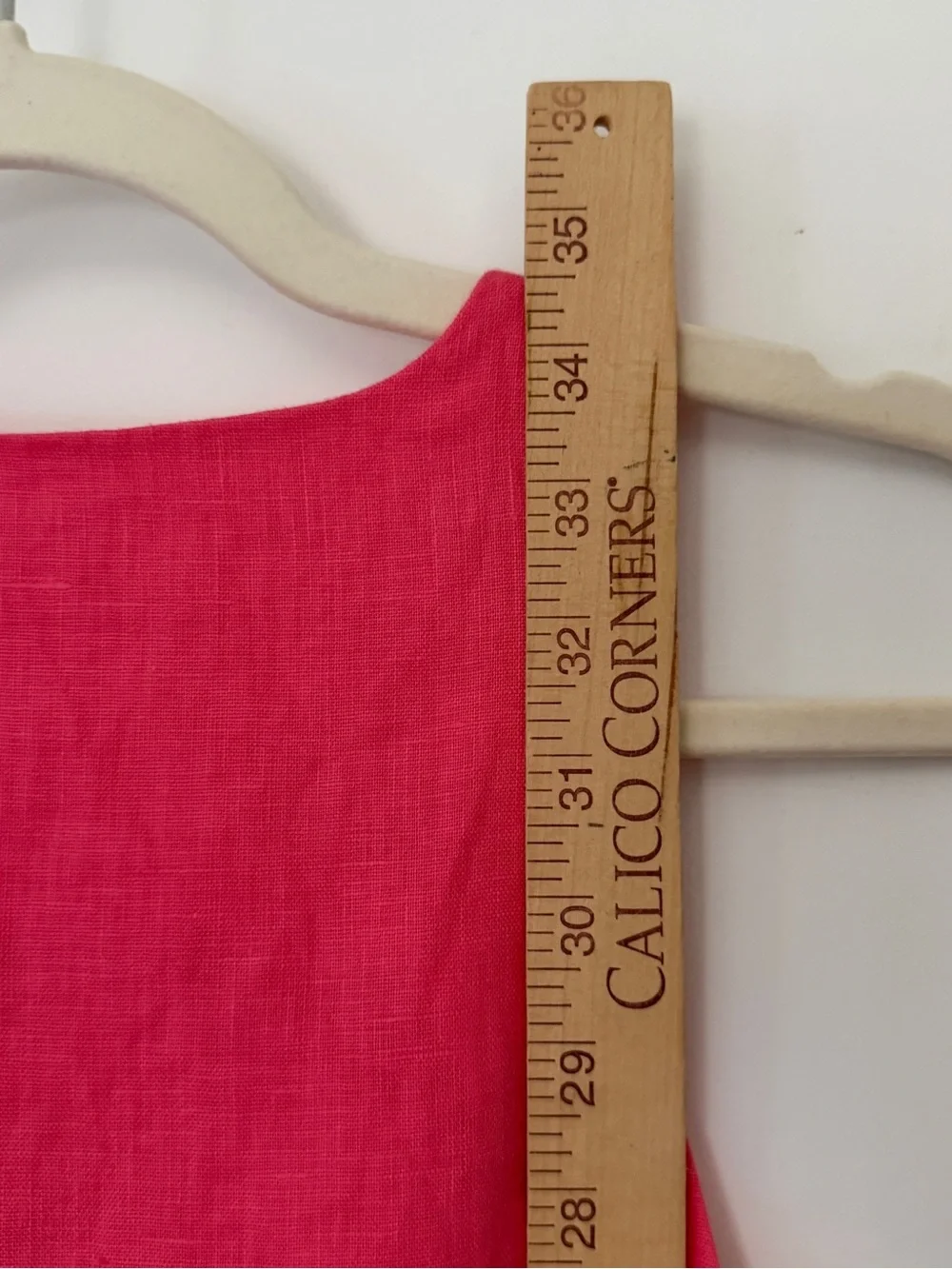 STAUD Allori Dress 100% Linen Size Med Paradise Coral Pink Pearl New! - Picture 10 of 10